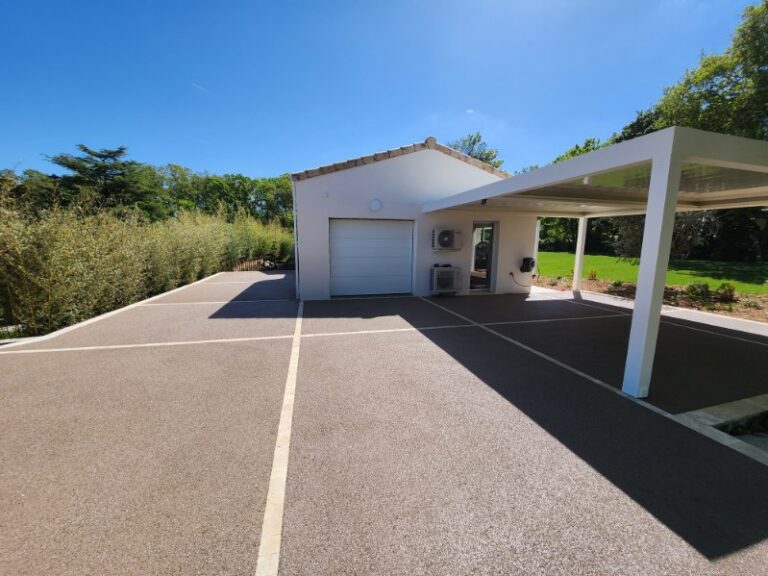 Béton Poreux - Réalisation Allée, Cour, Parking de Maison