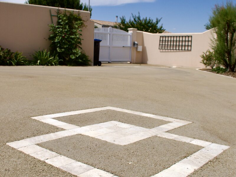 pavage cour extérieure - IDEALLEE