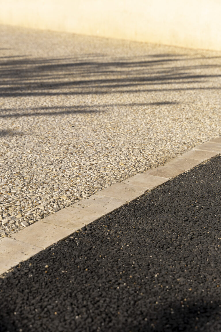 allée - enrobé noir - béton désactivé - pavage - Ideallée 3