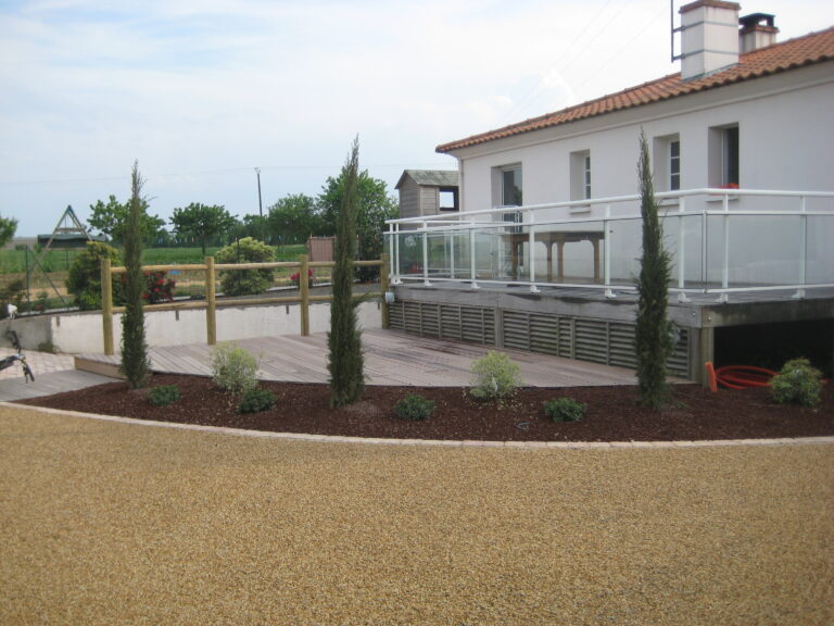 Cour - bicouche beige - Ideallée