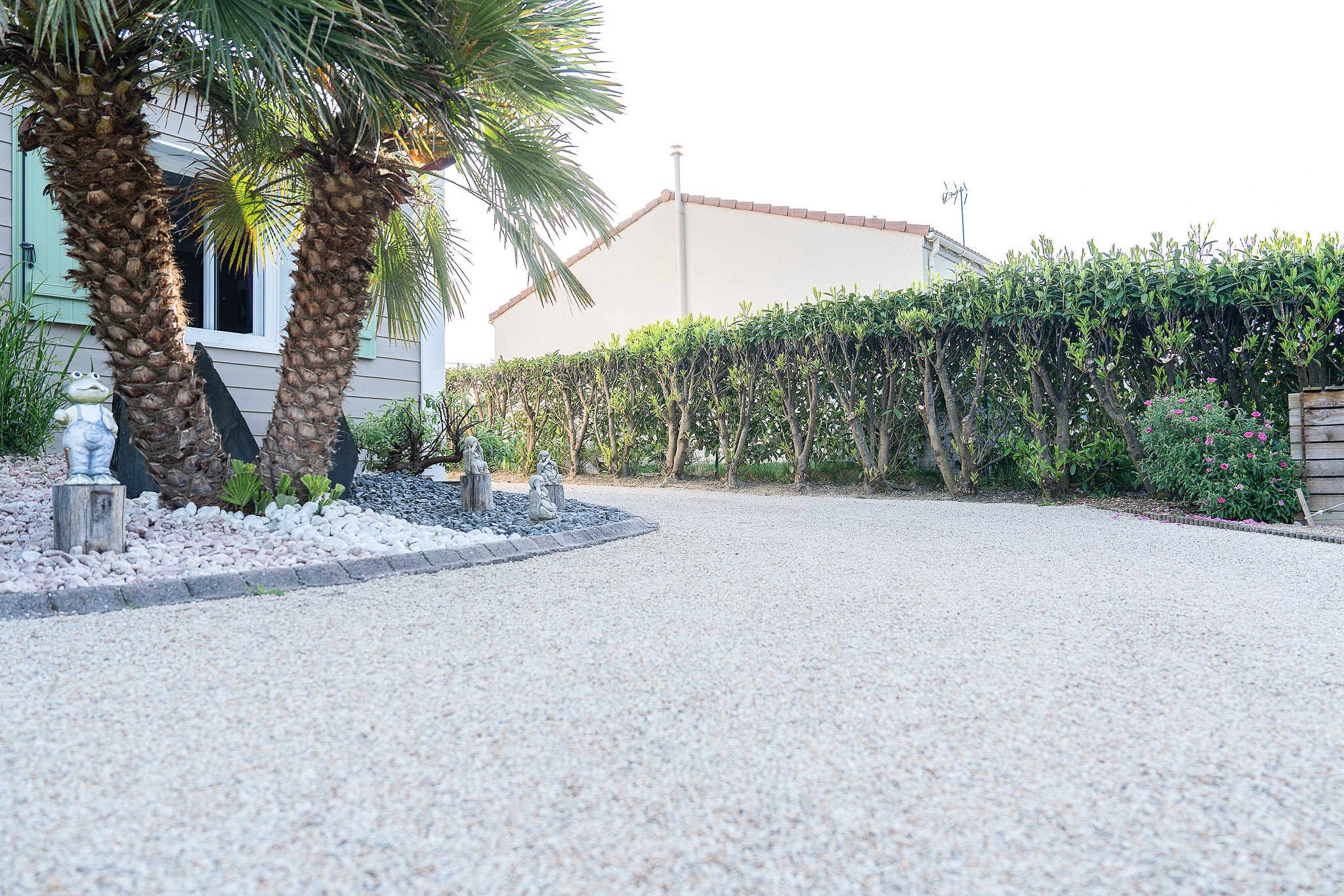 Cour - bicouche beige - Ideallée