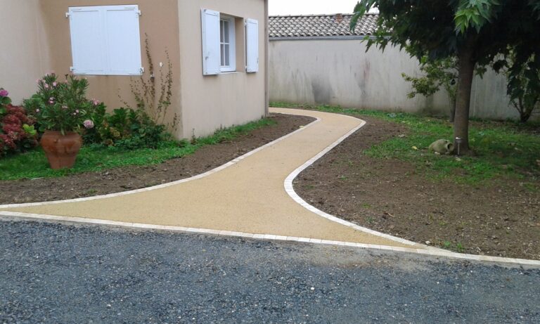 Allée - enrobé beige - Ideallée