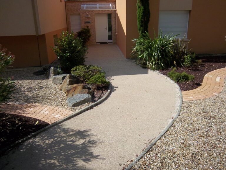 Allée - enrobé beige - Ideallée