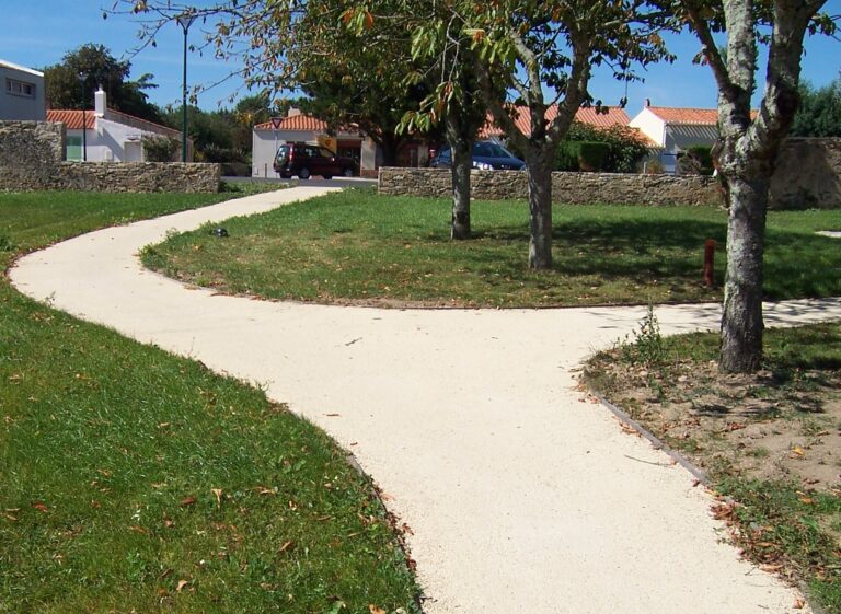 Allée - enrobé beige - Ideallée