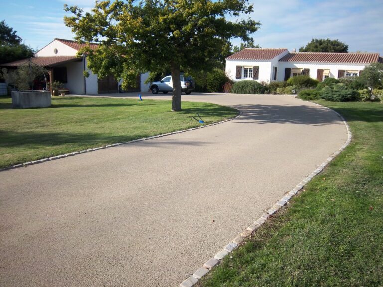 Allée - enrobé beige - Ideallée