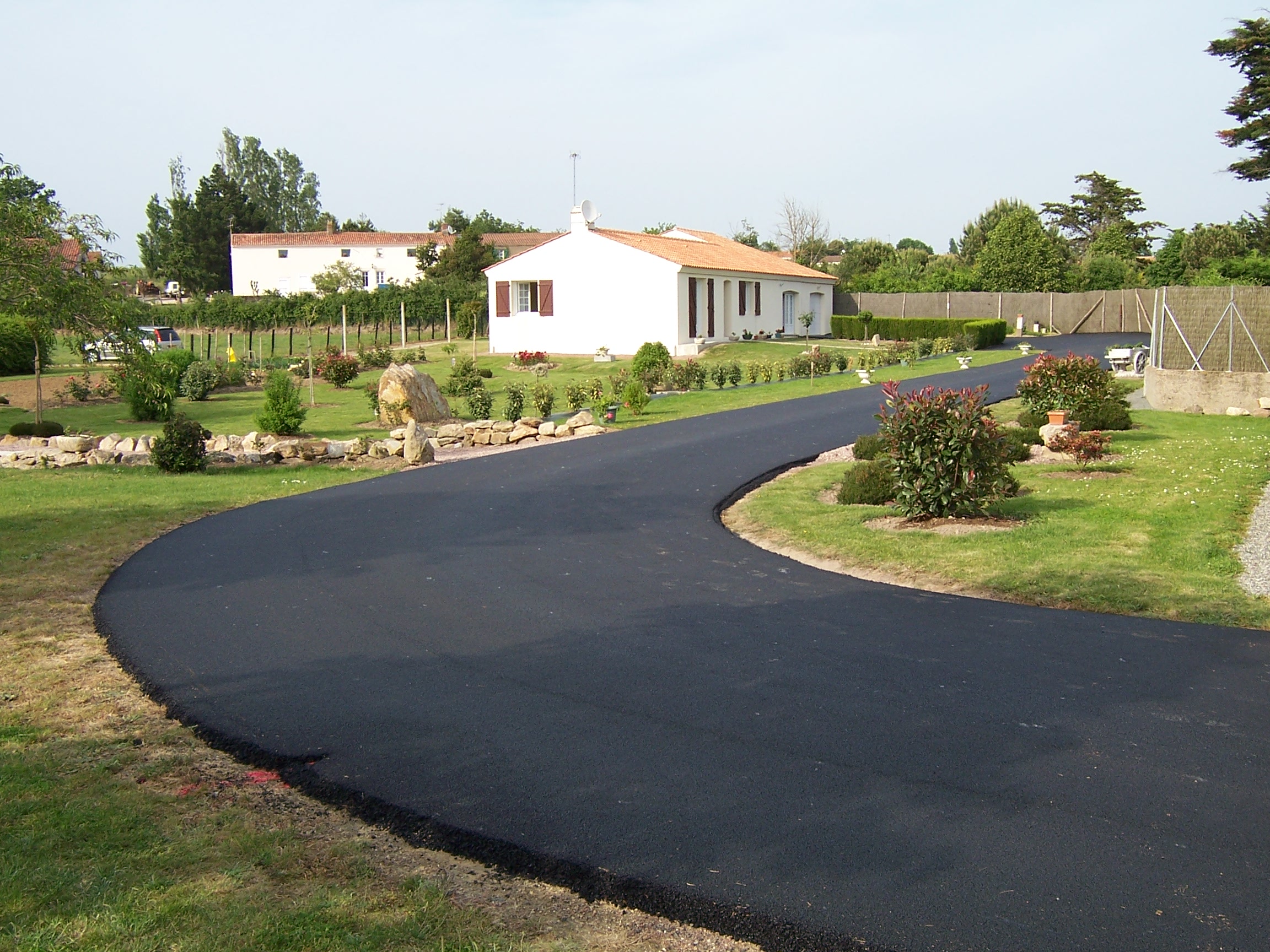 Allée - enrobé noir - Ideallée