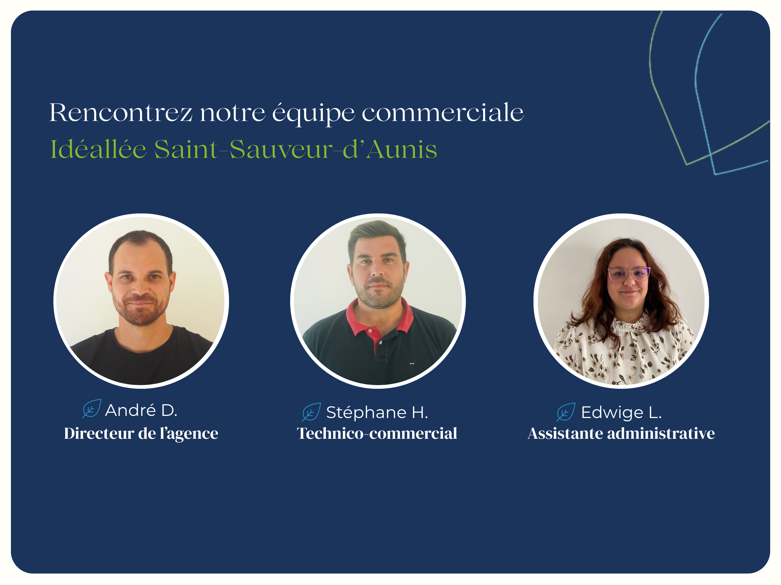 equipe commerciale ideallee saint sauveur d'aunis