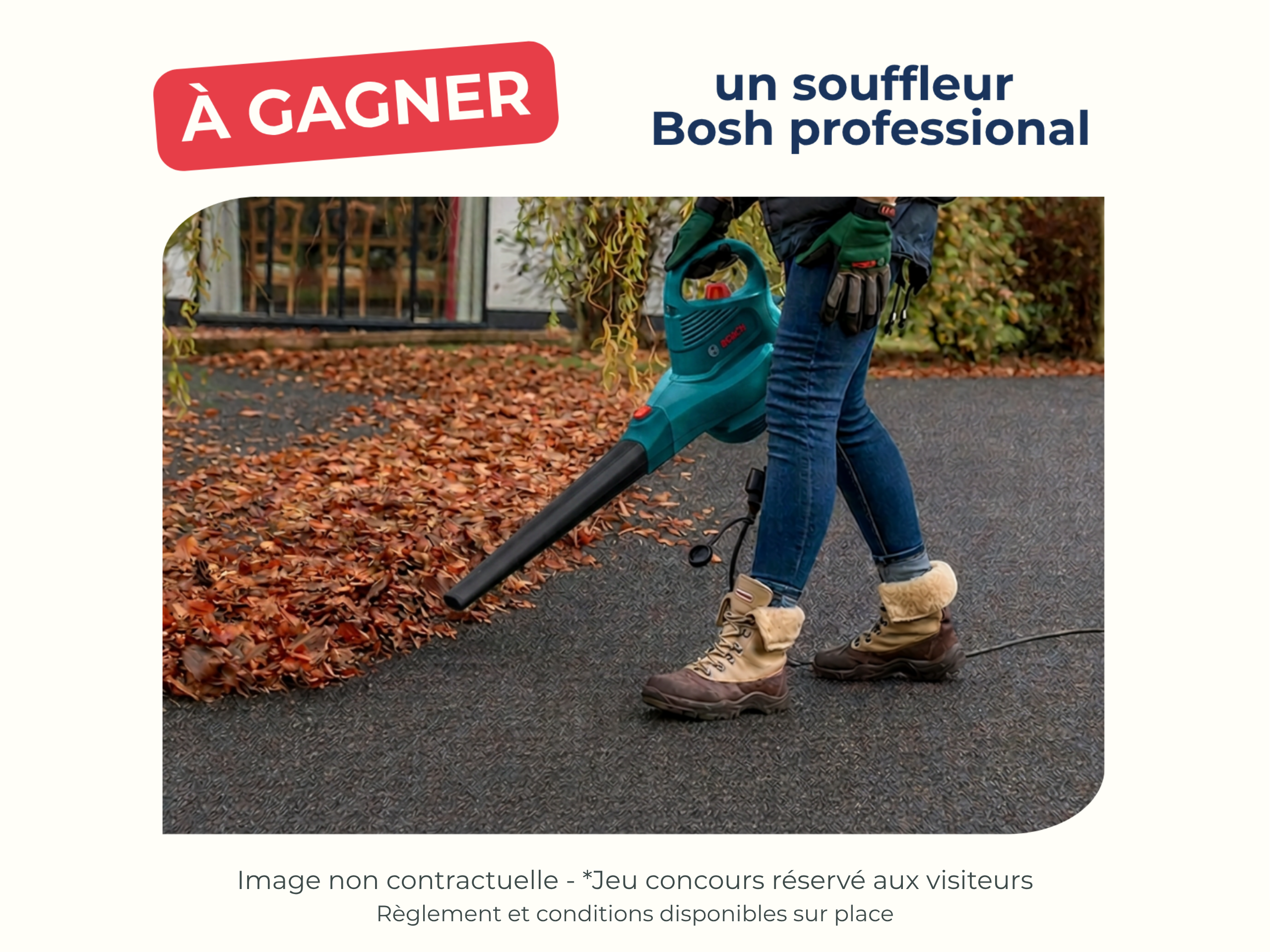 jeu concours souffleur bosh professional